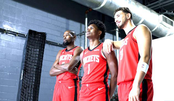 8换1豪赌成疑？火箭5471万杜兰特沦为绿叶，伪强队困境凸显