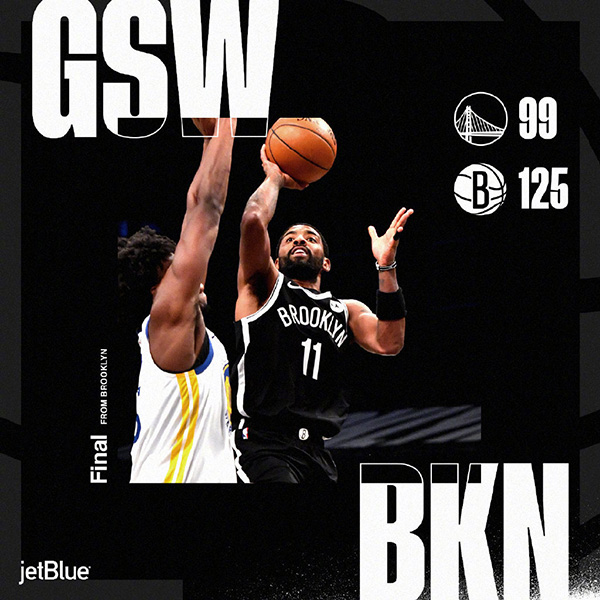 <a href=/lanqiusai/nets/ target=_blank class=infotextkey>篮网</a>125-99击败<a href=/lanqiusai/warriors/ target=_blank class=infotextkey>勇士</a>